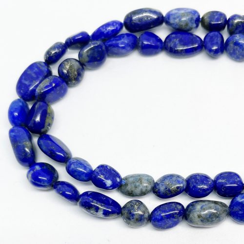 Lapis lazuli nugget/pebble gyöngy 6-10mm #1280