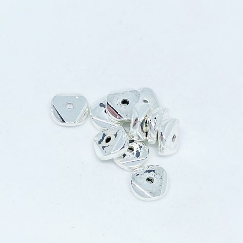 Hematit köztes ezüst szín 6x2mm #1283-020