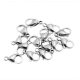 Nemesacél delfin kapocs/karabiner 15x8mm #1714-039