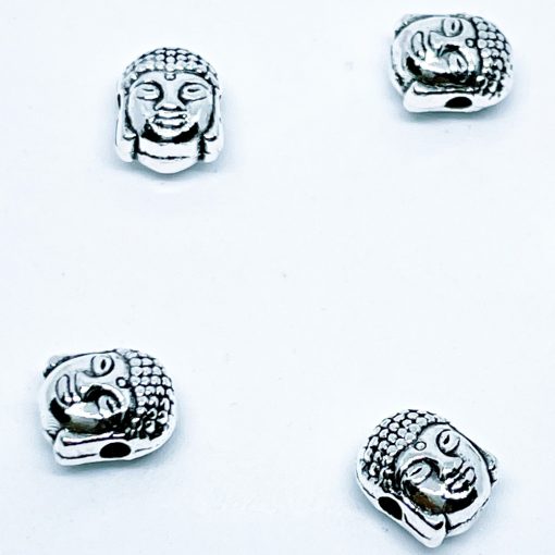 Tibeti ezüst Buddha köztes #2177