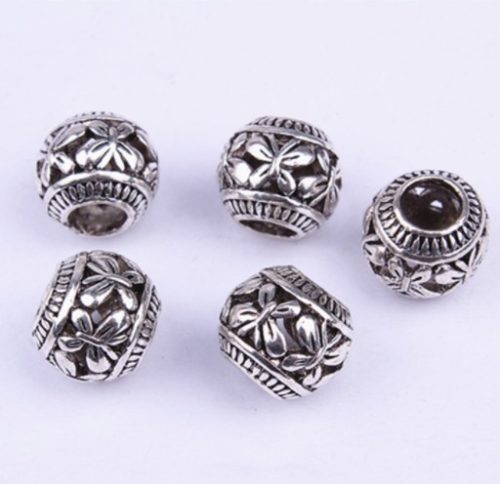 Tibeti ezüst gömb köztes #2491