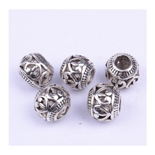 Tibeti ezüst gömb köztes #2495